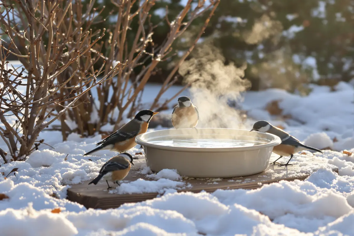 Cet hiver, donnez-leur de l’eau tiède : leur survie en dépend (voici pourquoi)
