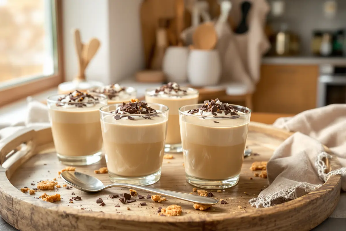 Il prépare cette crème au café en 5 min (sans œufs ni cuisson !)