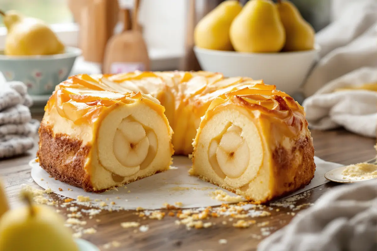 Ce fondant aux poires cache un cœur coulant irrésistible (recette à tester !)