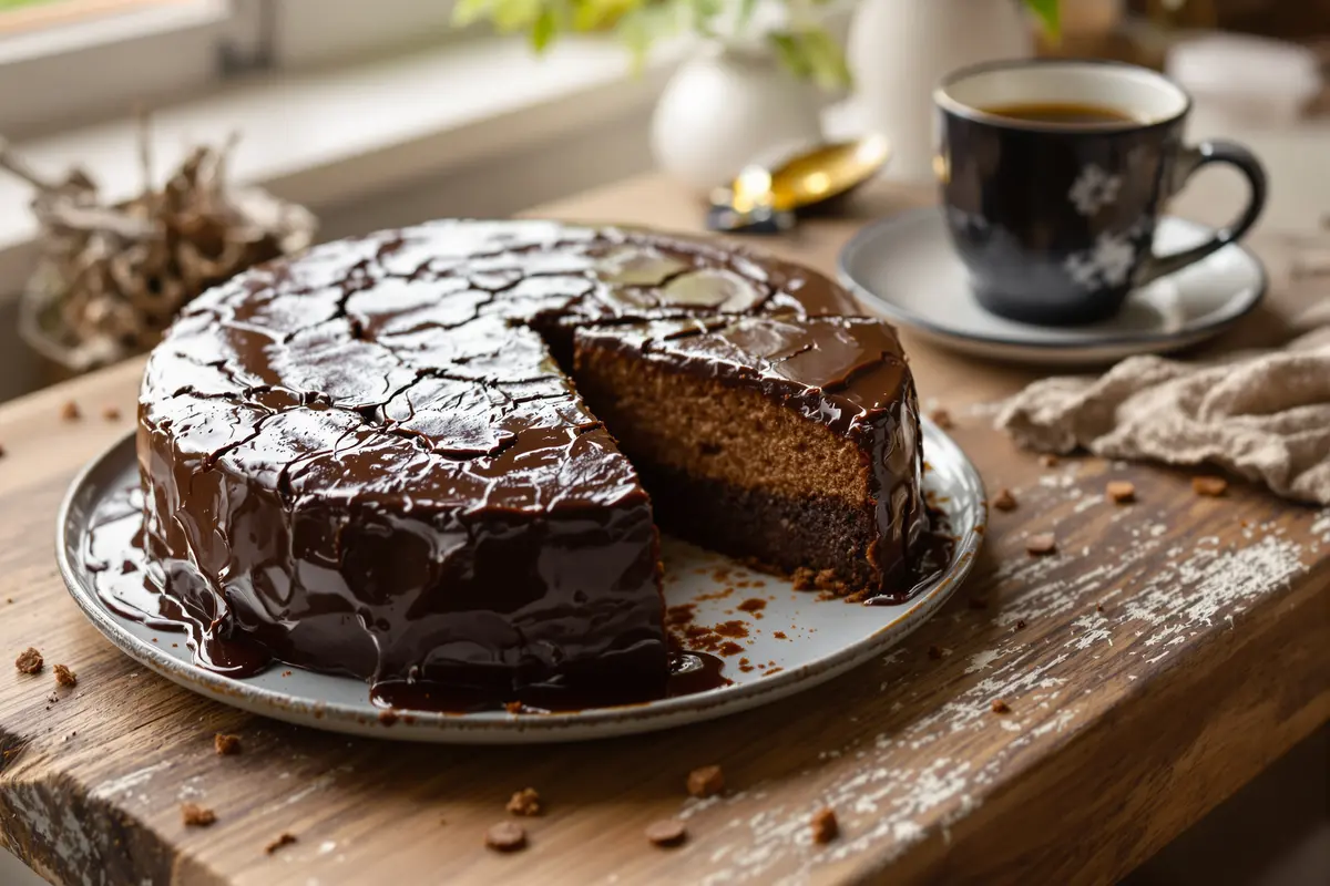 Ce gâteau au chocolat prêt en 10 min va choquer vos invités (fondant irrésistible)