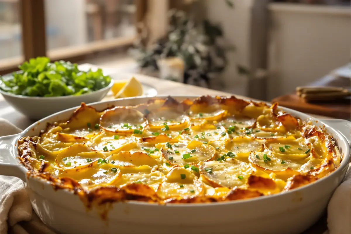 Marre des quiches ? Ce clafoutis thon-patates fond en bouche (prêt en 5 min)