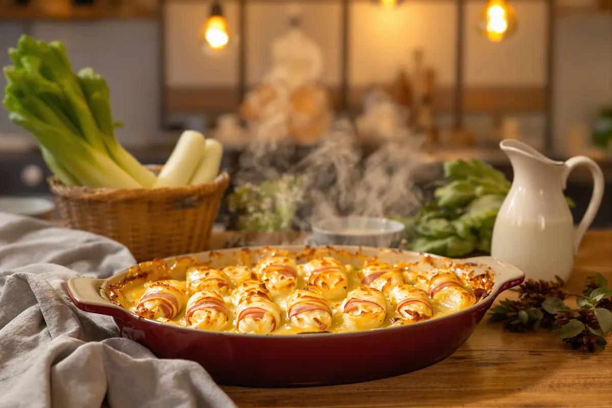 Ce gratin d’endives au jambon prêt en 20 min va vous rendre accro !
